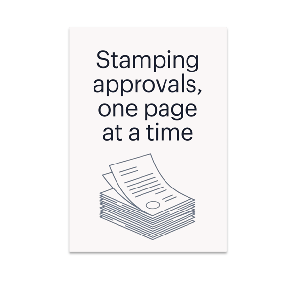 Organized Workspace Decor - Underwriting Assistant - 13x19 Poster Print