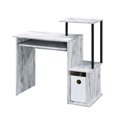 thumbnail image 1 of Organized Workspace - Rectangular Computer Desk with Storage, 1 of 4