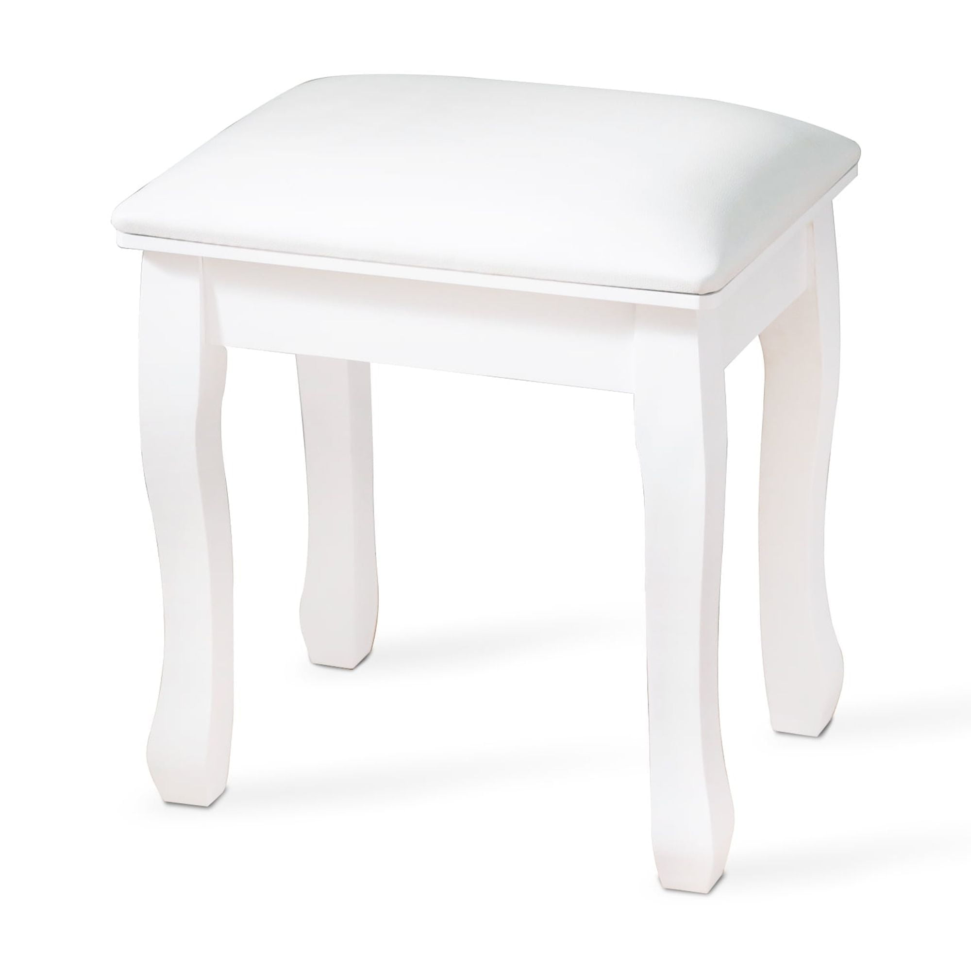 Organizedlife Vanity Stool with Upholstered Seat,Vanity Chair,Desk ...