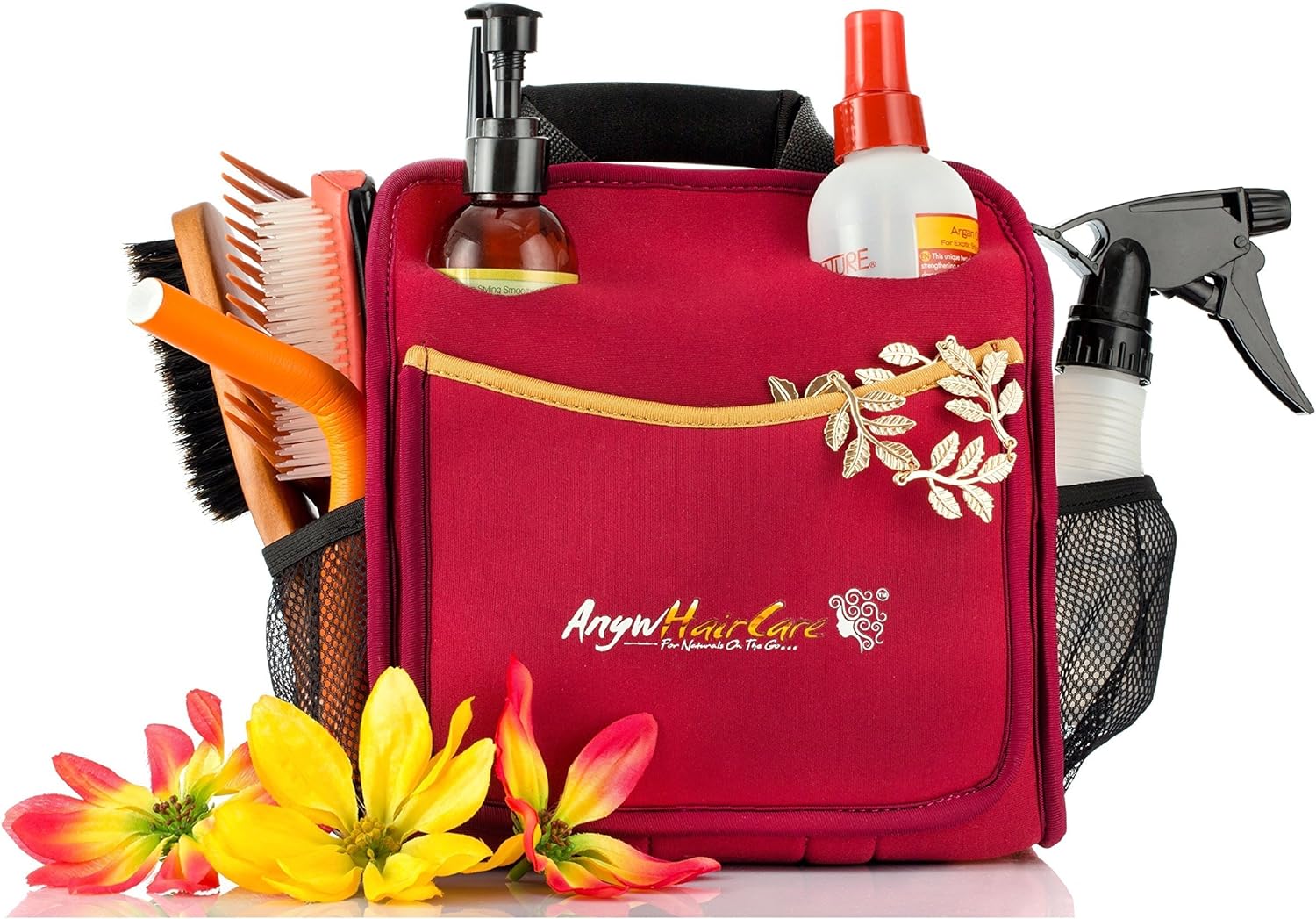 Organizer Bag For Hair Care And Bathroom Accessories Holder Tool And