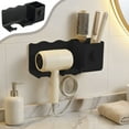 thumbnail image 1 of Organizer Bathroom Organizer Basket for Dryer Straightener Curling Iron Wall Mount No Drilling, 1 of 6