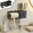 thumbnail image 1 of Organizer Bathroom Organizer Basket for Dryer Straightener Curling Iron Wall Mount No Drilling, 1 of 6