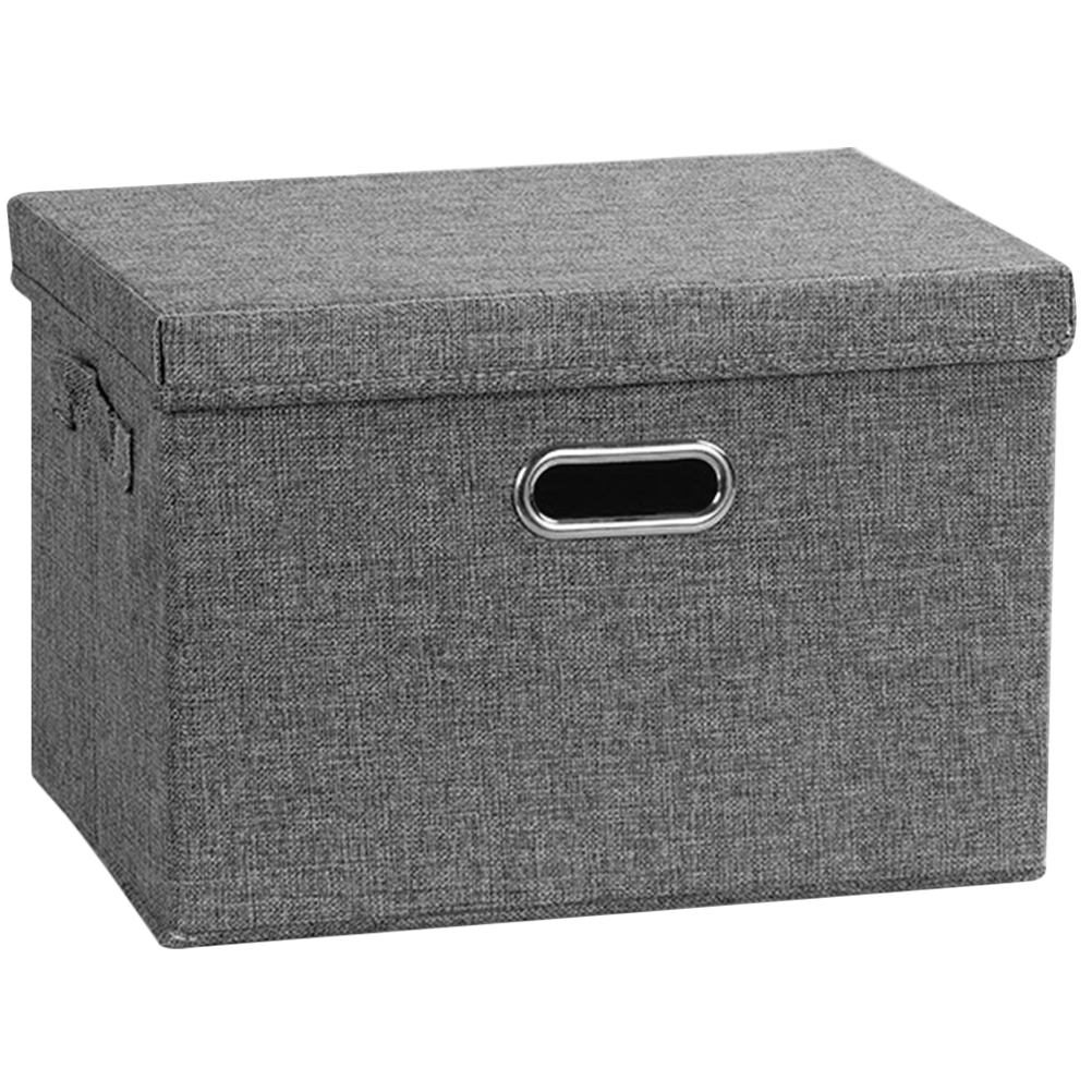 Organizer Bins for Clothes Foldable Storage Box Multi Functional Decorative Basket with Lid