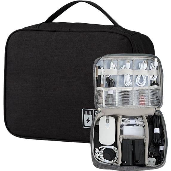 Organizer Case Small Electronic Devices USB Charger Accessories Mouse Phone Cable SD Power Bank Earphone