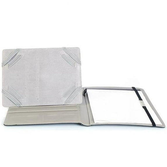 Organizer Case for 9.7 in. Tablet PC Business Tablet Portfolio with A5 Notepad Paper Pad Card Holder, Black