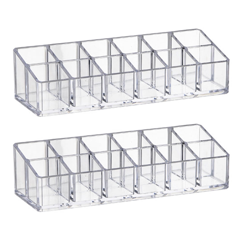 Organizer Drawer Holder Lipstick Acrylic Drawers Gloss Lip Polish Nail