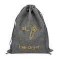 thumbnail image 1 of Organizer Item Savings Special!Amvlyk Environmental Jute Like Dustproofing Drawstring Bag for Hair Dryer Portable Long-lasting and Multi-Functional Storage, 1 of 4