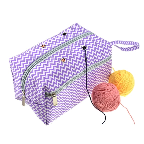 Organizer Knitting Bag Yarn Storage Craft Tote Inner Divider For Wool Crochet Needles For Pantry, Cubbies, Toy And Closet Organization