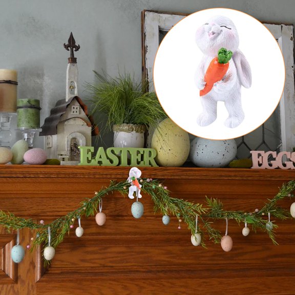 Organizer Rack Easy Assemble No Tool Assembly Rabbit Resin Viscose Hook Free Punching Hook Kitchen Wall Tile Strong Paste No Traces Hanger