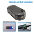 Organizer for Cars Car Alarm System, Solar Power Dummy Car Alarm LED