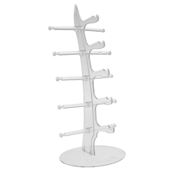 Organizer for Women Men, Eyeglasses Eyewear Display Rack, Jewelry Watch Organizer - Clear