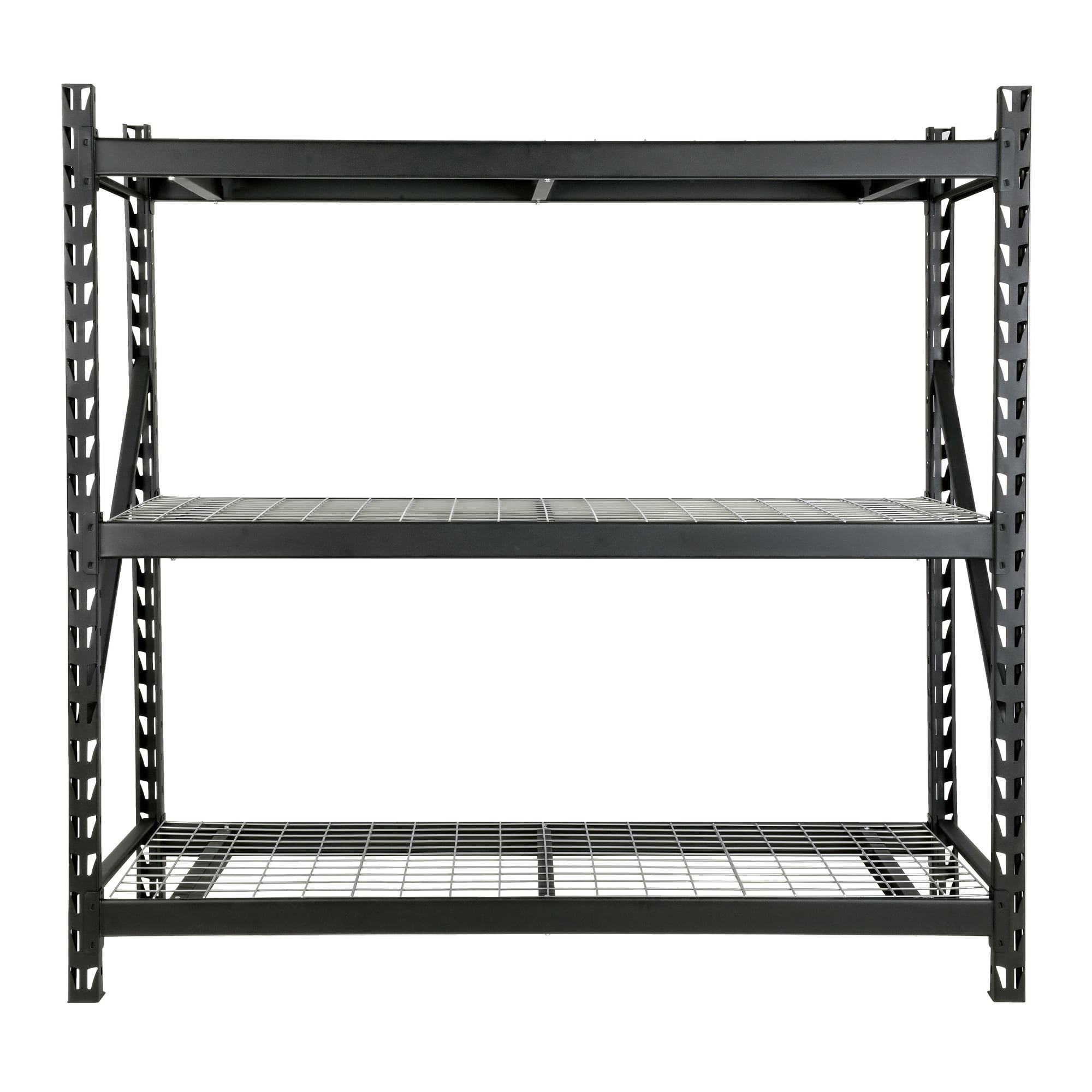 Organizeworks 77"W x 24"D x 72"H 3Shelf Welded Storage Rack, 6000 lb