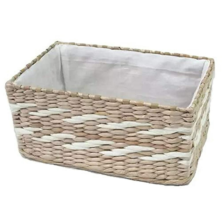 Rush Rectangle Basket by Organizing Essentials