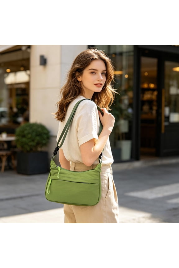 Organizing and Storing Clearance Sale - Women Nylon Crossbody Bag Casual Shoulder Bag Lightweight Purse Trendy Everyday Handbag For Work School And Travel