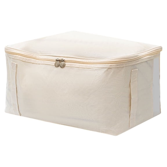Organizing and Storing - Large Quilt Storage Bag With 2-Way Zipper -Through Front Panel | Store And Quilts, Blankets, Clothes & Fabrics Storage Trunks & Bag
