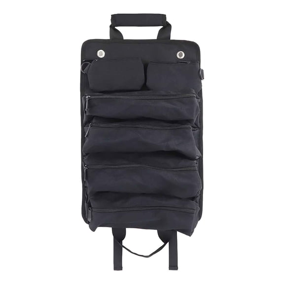 Organizing and Storing - Multifunctional Roll Type Hardware Bag, Garden Electrician, Woodworking Hardware Tool Bag, Car Mounted Hardware Tool Storage Bag Storage Trunks & Bag