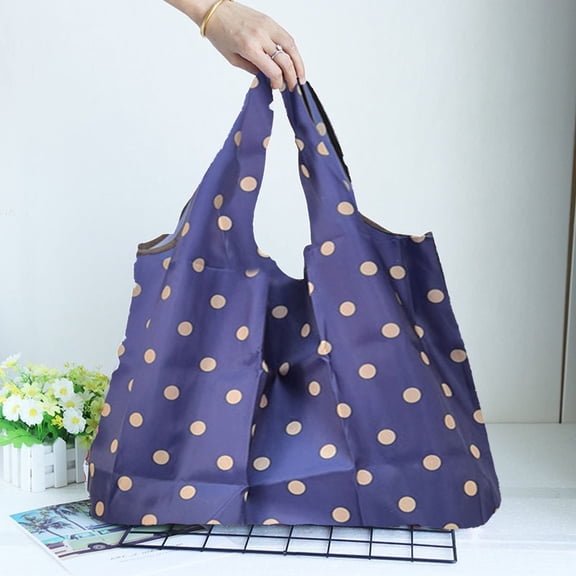 Organizing and Storing - Reusable Shopping Bag Foldable Waterproof Strong Load Bearing Shopping Bag Various Colors With Hidden Compartment Nylon Storage Trunks