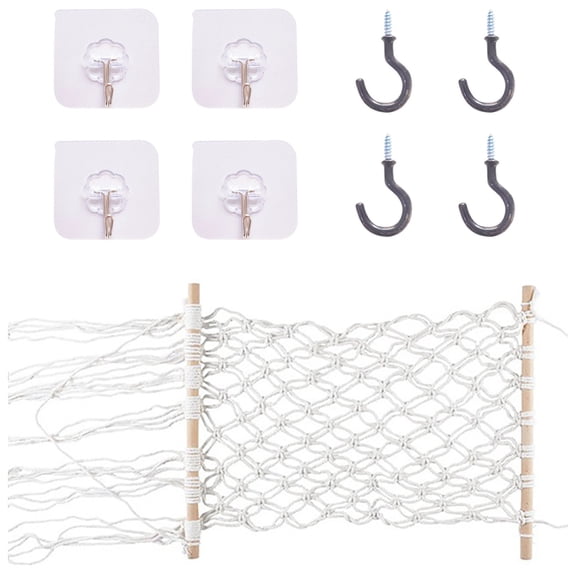 Organizing and Storing - Home Kitchen Fruit Hanging Basket Rope Hand-woven Storage Basket Home Decor