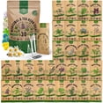 thumbnail image 1 of Organo Republic 30 Medicinal & Tea Herb Seeds Variety Pack 15,560+ Non-GMO Heirloom Garden Seeds, 1 of 7