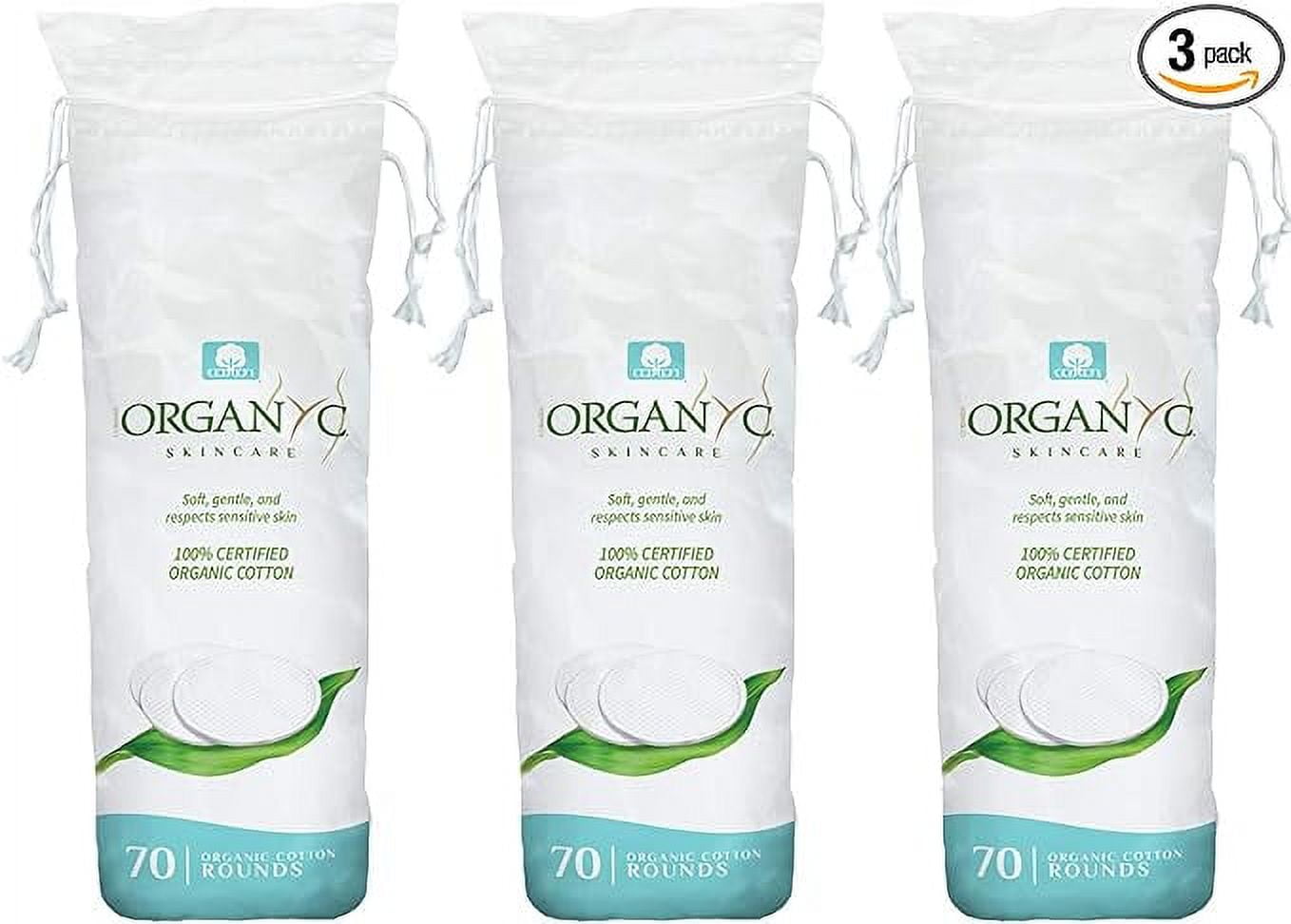 Organyc 100 Certified Organic Cotton Rounds Biodegradable Cotton