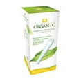 thumbnail image 1 of Organyc 100% Certified Organic Cotton Tampons, Normal Flow, Cardboard Applicator, 16 Count, 1 of 5
