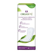 Corman Organyc Cotton Light Incontinence Pantiliners, Certified Organic, 24 Count