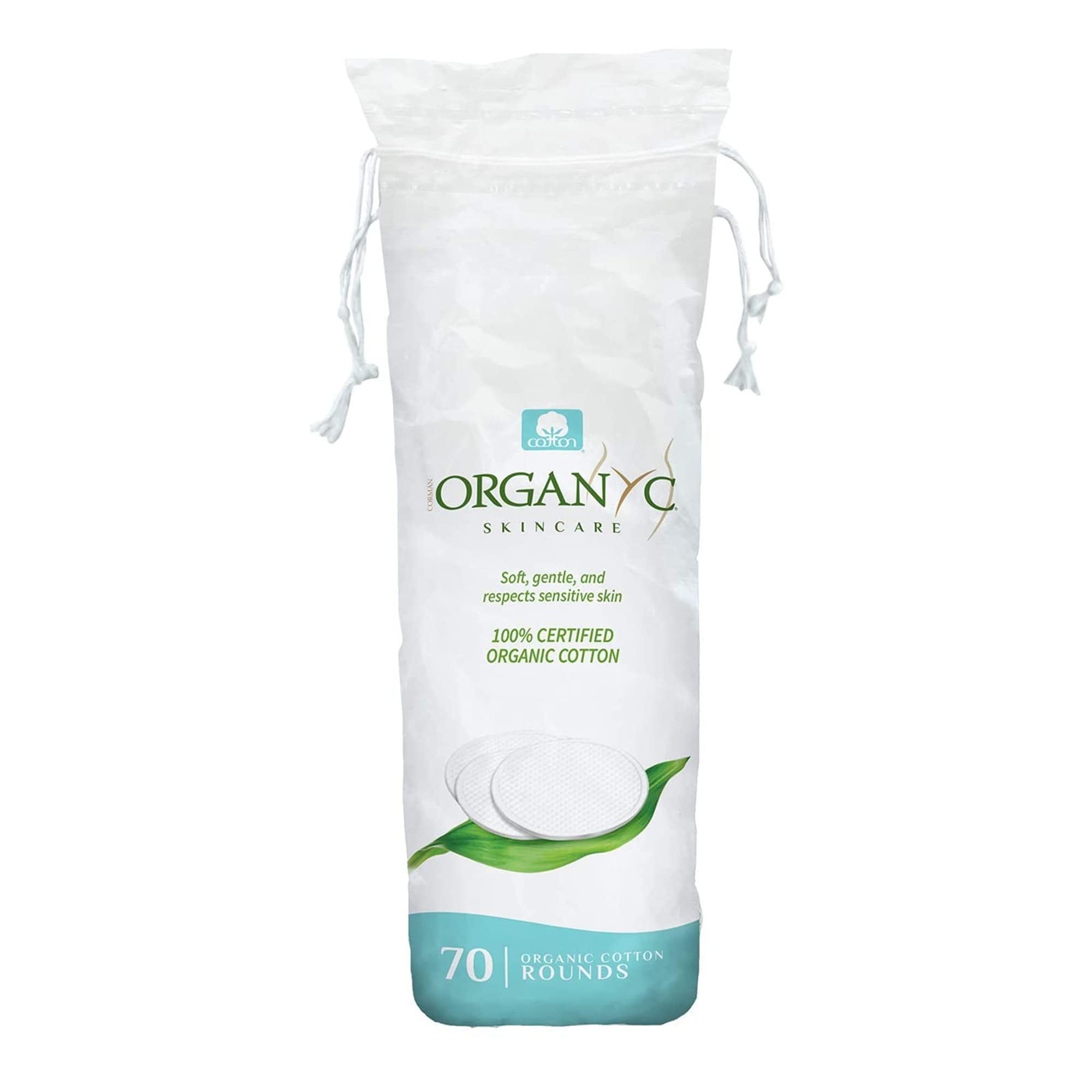 Organyc 100% Organic Cotton Rounds - Biodegradable Cotton, Chemical ...