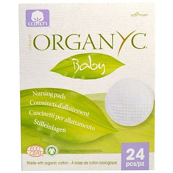 Nursing Pad Natural Organic Cotton Pack of 10 Mum Breast Feeding  Eco-Friendly