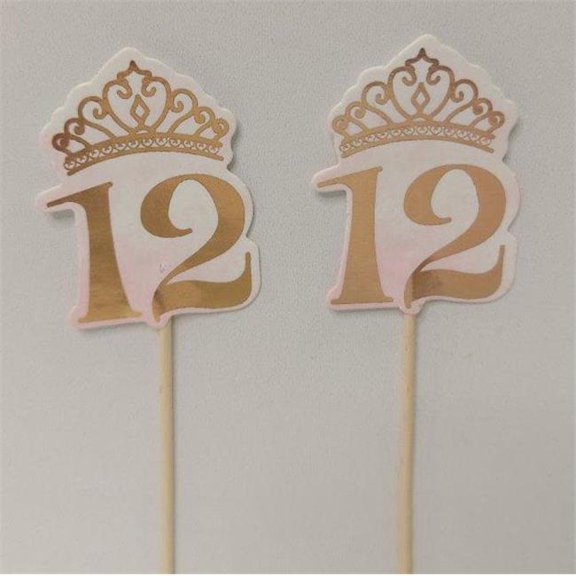 Organza 743 18 Piece Bat Mitzvah Toothpick