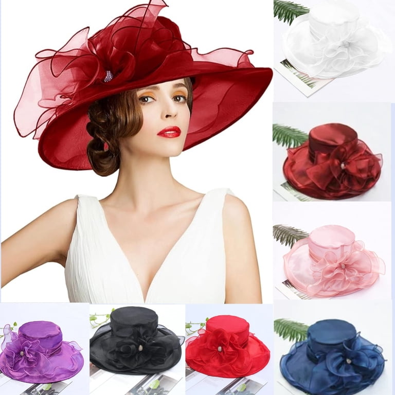 Organza Fascinator Hat - Women display picture 3