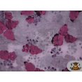 thumbnail image 1 of Organza Floral Applique Fabric PLUM / 54" Wide / Sold by the yard, 1 of 1
