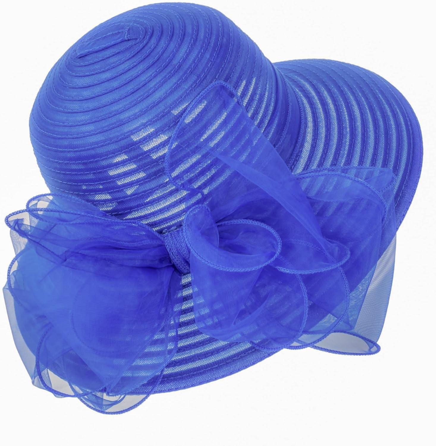 Organza Kentucky Fascinator Hat for Women - Derby Cocktail 