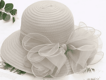 Organza Kentucky Fascinator Hat for Women - Derby Cocktail  display picture 2