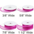 thumbnail image 1 of Organza Ribbon 25 Yd Yard Roll 3/8" 5/8" 7/8" 1.5" 1 1/2 in Inch Wide, 1 of 2