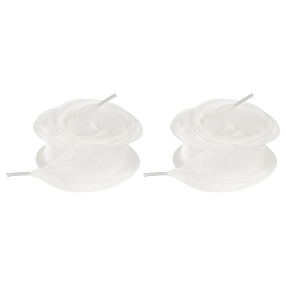 Organza Shoelaces 140cm Long Trainers Shoe Lace for Adults Kids 35mm Wide Flat Shoelaces for Sneakers Running Shoe Boot
