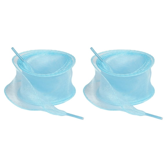 Organza Shoelaces 140cm Long Trainers Shoe Lace for Adults Kids 35mm Wide Flat Shoelaces for Sneakers Running Shoe Boot