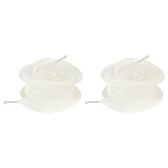 Organza Shoelaces 140cm Long Trainers Shoe Lace for Adults Kids 35mm Wide Flat Shoelaces for Sneakers Running Shoe Boot