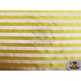 thumbnail image 1 of Organza Stripes Fabric Yellow / 60" Wide /Sold by the yard, 1 of 1
