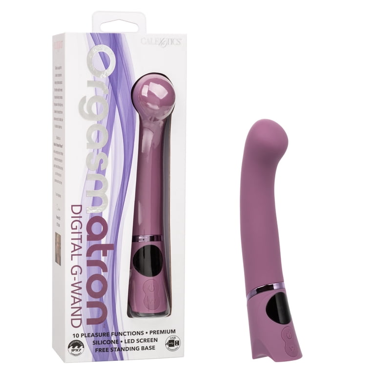 Orgasmatron Digital G-Wand Vibrator - Purple
