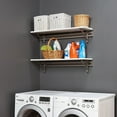 thumbnail image 1 of Orginnovations, Inc. Arrange a Space LDS Double-Shelf Laundry Room Organizer System 48, 1 of 3