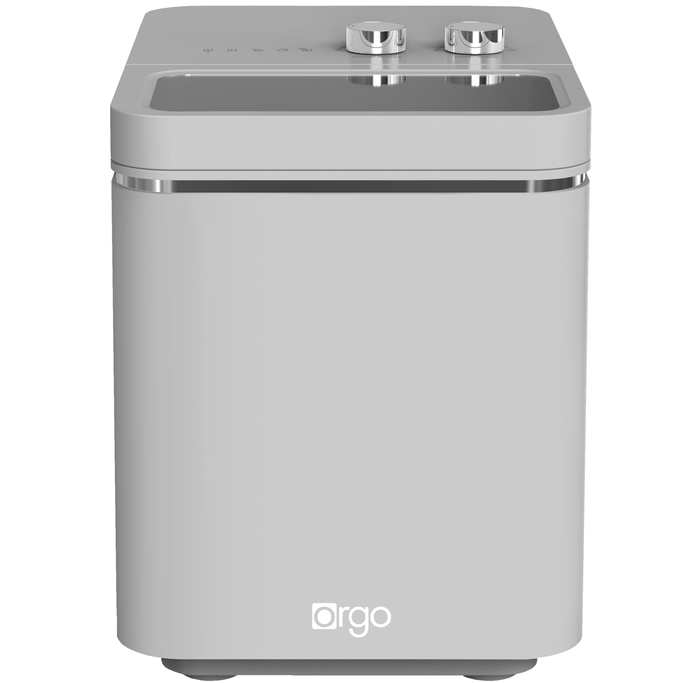 Orgo Products The Retro Countertop Ice Maker, Bullet Shaped Ice Type, 26 lbs., Charcoal