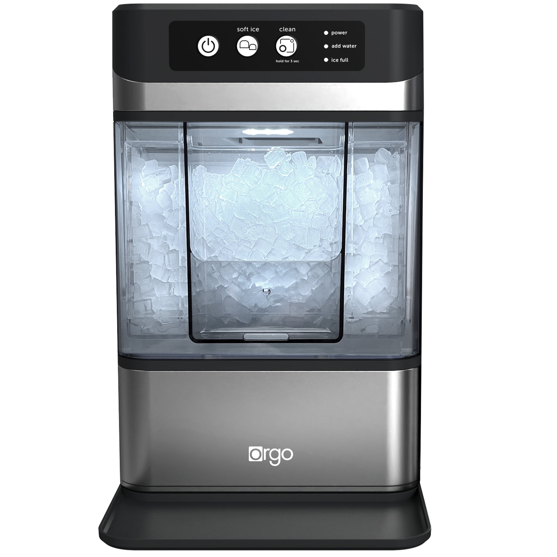 Orgo The Denali Countertop Ice Maker, Makes 50 lbs. in 24 hours, Nugget ...