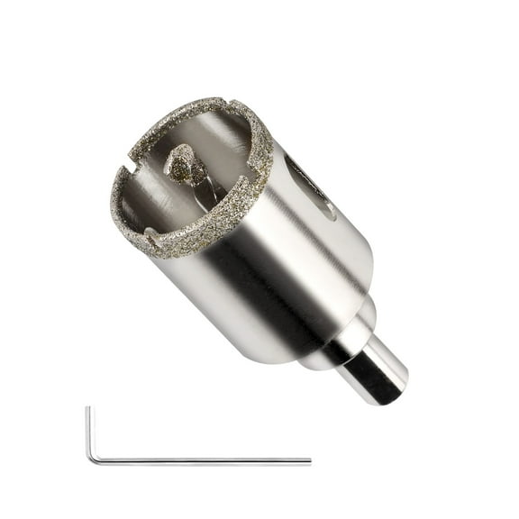Orgry 20mm/0.79" Diamond Hole Saw With 1.18 inch Cutting depth Diamond Diamond Drill Bits for Glass Ceramic Marble Porcelain Tile Granite Gemstone