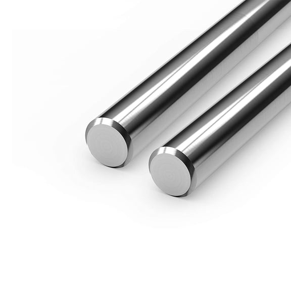 Orgry 2PCS Linear Motion Rods 6mm x 100mm(.236 x 3.93 inch)Case Hardened Chrome Plated Linear Motion Rod Shaft Guide for 3D Printer,DIY,CNC - Metric h8 Tolerance