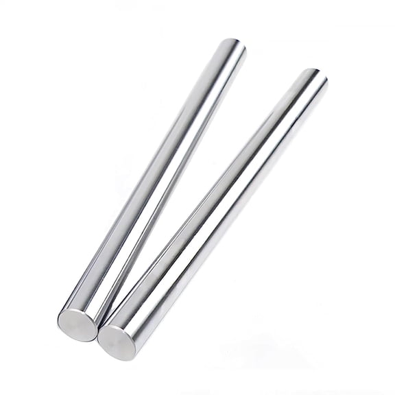 Orgry 2PCS Linear Motion Rods 6mm x 400mm(.236 x 15.74 inch)Case Hardened Chrome Plated Linear Motion Rod Shaft Guide for 3D Printer,DIY,CNC - Metric h8 Tolerance