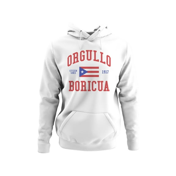 Orgullo Boricua Pride 1917 Men's Hoodie