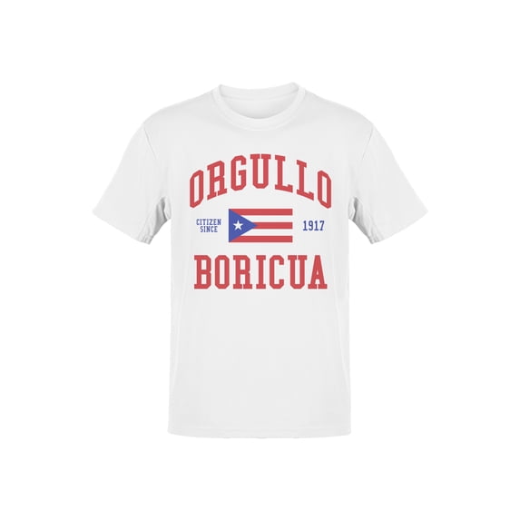 Orgullo Boricua Pride 1917 Men's T-shirt