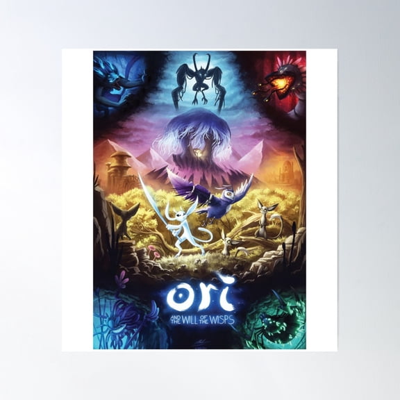 Ori And The Blind Forest Action Game Poster Wall Art Modern Wall Decor Art