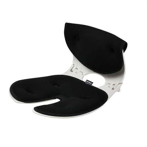 Ori-Back HO0337B COC Basic Portable Ergonomic Worker Chair, Black