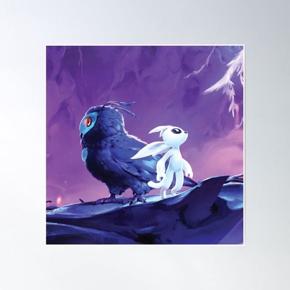 Ori Poster Wall Art, Modern Wall Decor, 8x12 UNFRAMED